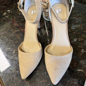 BP Ladies Ankle Strap Heels